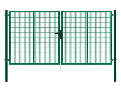 Brána PILOFOR SUPER dvoukřídlá, 4110x1780 mm, zelená
