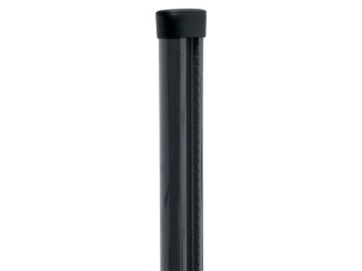 Sloupek kulatý PILCLIP Zn+PVC s montážní lištou 1700/48/1,5mm, RAL 7016