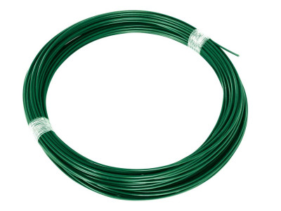 Drát napínací Zn + PVC 52m, 2,25/3,40, zelený, (bílý štítek) 8595068410455 PLOTY Sklad10 5