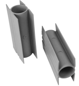 Stabilizacní držák průběžný PVC, 200/Ø 38mm, šedý 8595068418642 PLOTY Sklad10 5