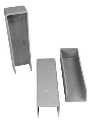 Stabilizacní držák koncový PVC, 200mm, šedý