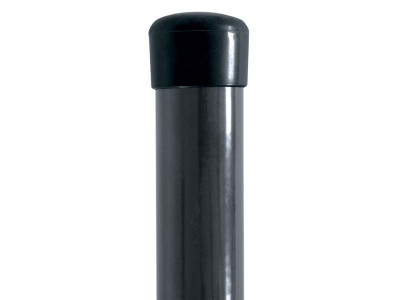 Sloupek kulatý IDEAL Zn+PVC 2000/48/1,5mm RAL 7016, bez příchytky drátu 85950684