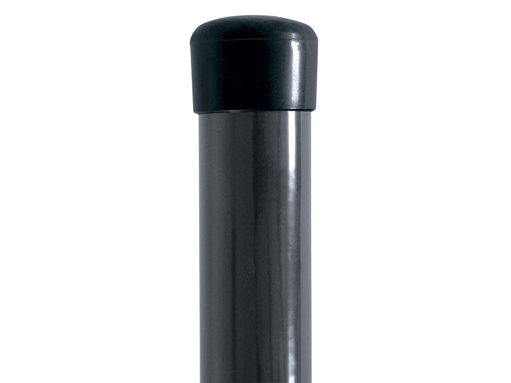 Sloupek kulatý IDEAL Zn+PVC 2000/48/1,5mm RAL 7016, bez příchytky drátu 8595068450888 PLOTY Sklad10 5