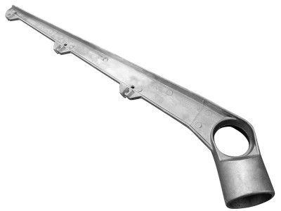 Bavolet hliníkový na kulatý sloupek Ø 48mm, jednostranný