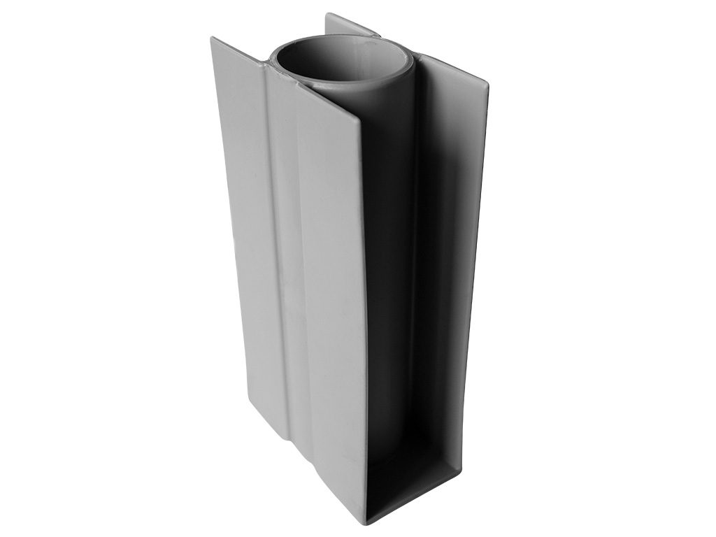 Stabilizacní držák průběžný PVC, 200/Ø 48mm, šedý 8595068452363 PLOTY Sklad10 28