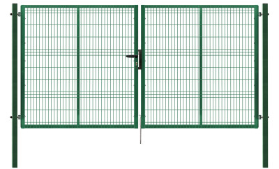 Brána PILOFOR dvoukřídlá, 4118x1745 mm, zelená 8595068415054 PLOTY Sklad10 5