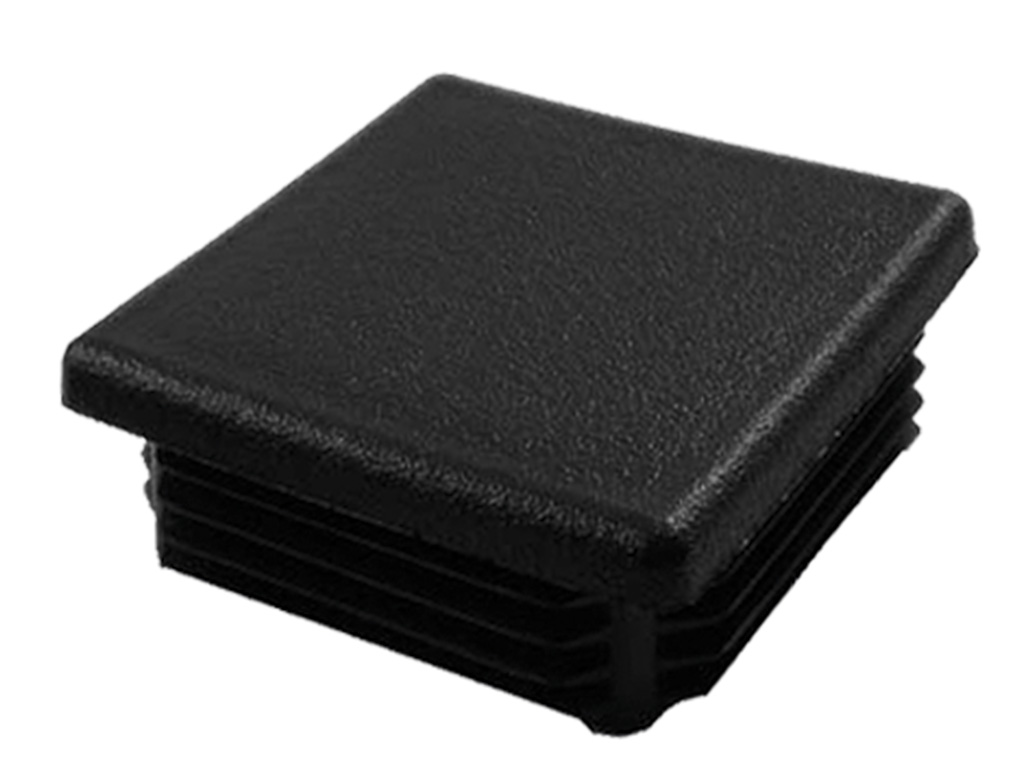 Čepicka PVC 80x80mm, černá PLOTY Sklad10  5
