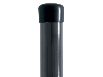 Sloupek kulatý IDEAL Zn+PVC 1750/48/1,5mm RAL 7016, bez příchytky drátu